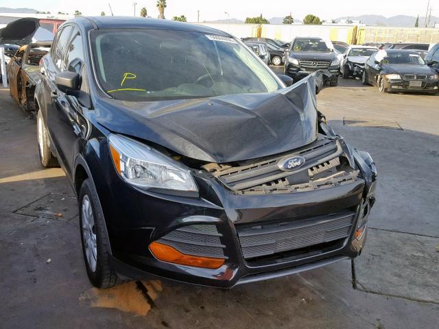 1FMCU0F78DUB00878 - 2013 FORD ESCAPE S BLACK photo 2