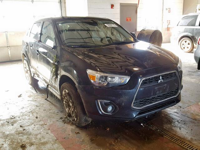 4A4AR4AU9EE029423 - 2014 MITSUBISHI OUTLANDER GRAY photo 1