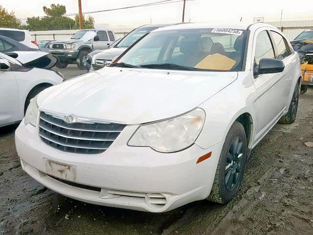 1C3LC46J18N272068 - 2008 CHRYSLER SEBRING LX WHITE photo 2