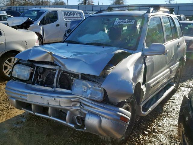 2CNBJ634416911315 - 2001 CHEVROLET TRACKER LT SILVER photo 2