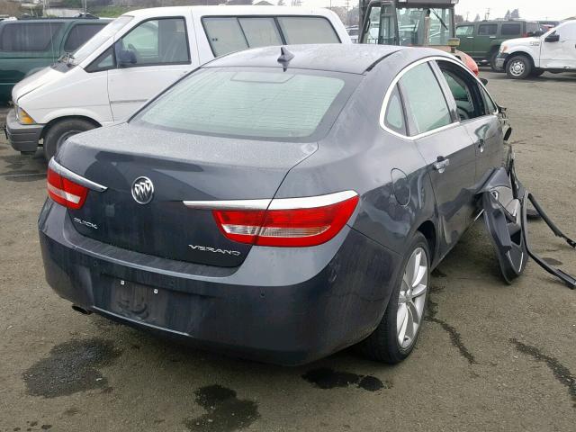 1G4PR5SK3D4174896 - 2013 BUICK VERANO CON GRAY photo 4