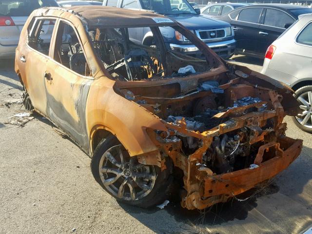 5N1AT2MN2HC791988 - 2017 NISSAN ROGUE SV BURN photo 1