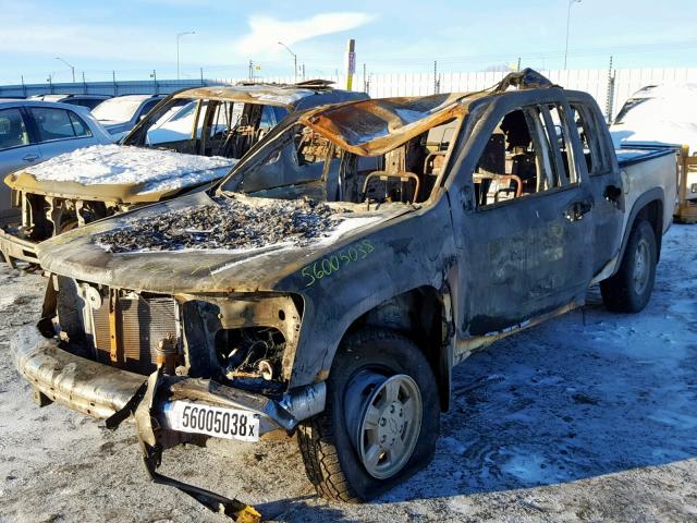 1GCDT13E478129019 - 2007 CHEVROLET COLORADO BURN photo 2