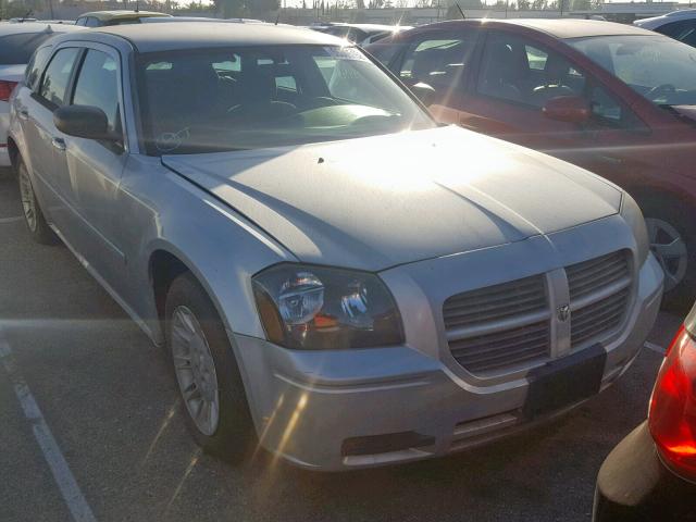 2D4FV48T05H598128 - 2005 DODGE MAGNUM SE SILVER photo 1