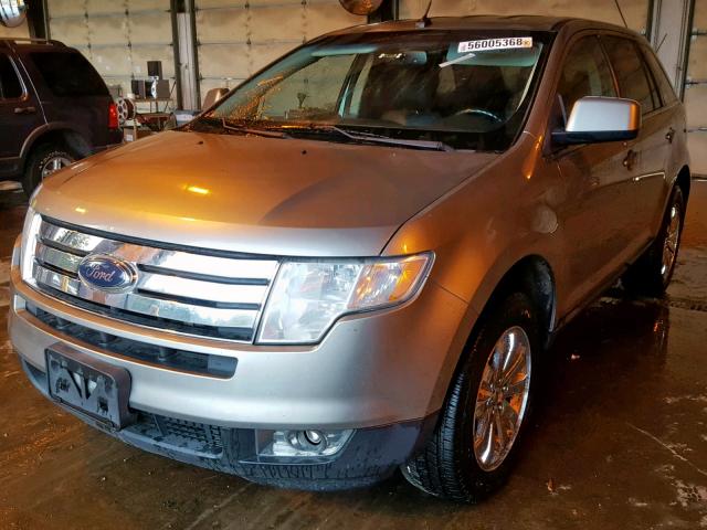 2FMDK49C78BA73856 - 2008 FORD EDGE LIMIT SILVER photo 2