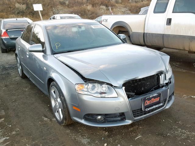 WAUBF78E17A032537 - 2007 AUDI A4 S-LINE GRAY photo 1