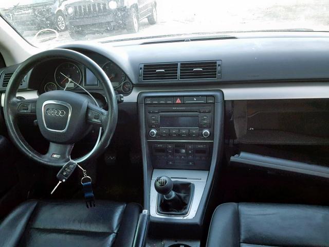 WAUBF78E17A032537 - 2007 AUDI A4 S-LINE GRAY photo 9