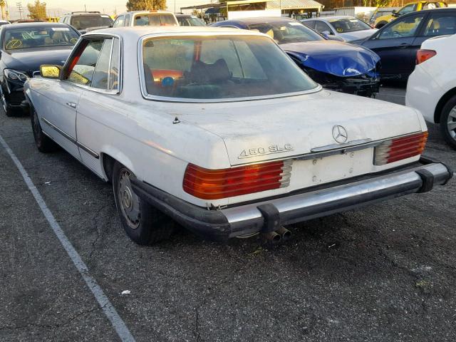 00010702412012597 - 1976 MERCEDES-BENZ 450SLC WHITE photo 3