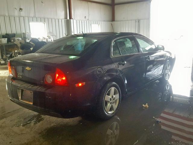 1G1ZG57B38F180809 - 2008 CHEVROLET MALIBU LS 蓝色 照片 4
