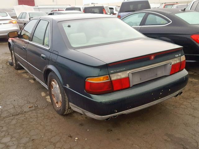 1G6KS54Y4WU907032 - 1998 CADILLAC SEVILLE SL GREEN photo 3