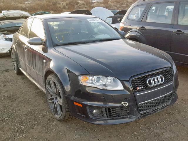 WUADU78E08N901160 - 2008 AUDI RS4 QUATTR BLACK photo 1