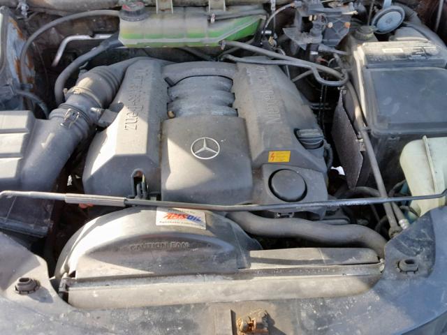 4JGAB54E3XA142456 - 1999 MERCEDES-BENZ ML 320 BLACK photo 7