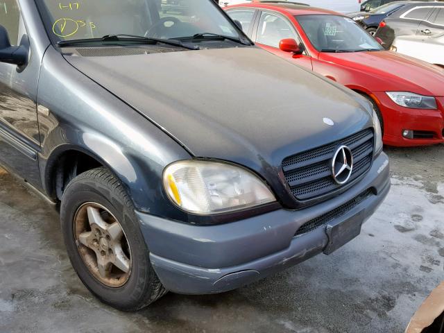 4JGAB54E3XA142456 - 1999 MERCEDES-BENZ ML 320 BLACK photo 9