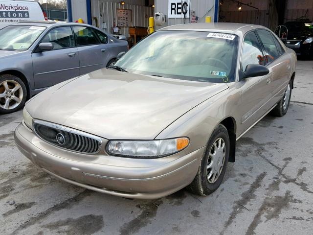 2G4WS52J511213504 - 2001 BUICK CENTURY CU GOLD photo 2