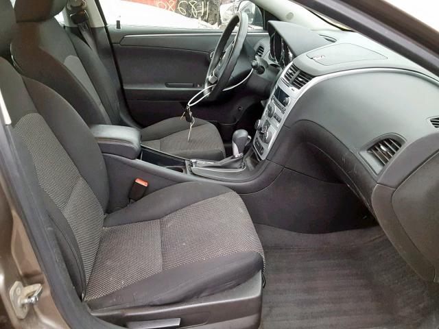 1G1ZC5E0XCF242051 - 2012 CHEVROLET MALIBU 1LT GRAY photo 5
