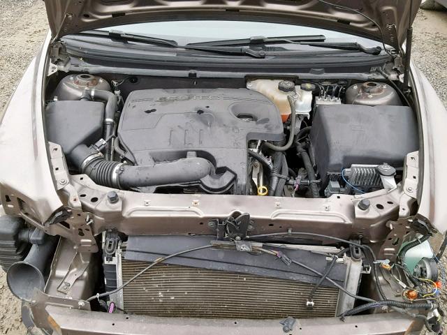 1G1ZC5E0XCF242051 - 2012 CHEVROLET MALIBU 1LT GRAY photo 7