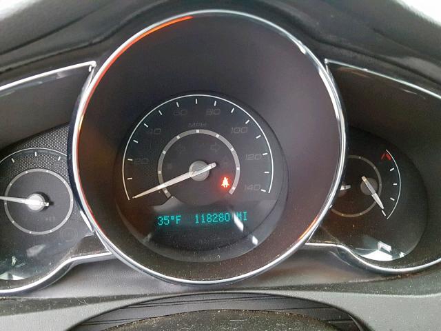 1G1ZC5E0XCF242051 - 2012 CHEVROLET MALIBU 1LT GRAY photo 8