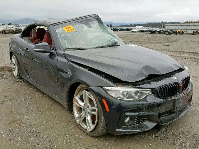 WBA3V7C5XFP772713 - 2015 BMW 428 I BLACK photo 1
