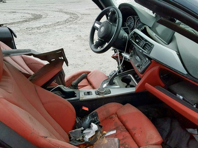 WBA3V7C5XFP772713 - 2015 BMW 428 I BLACK photo 5