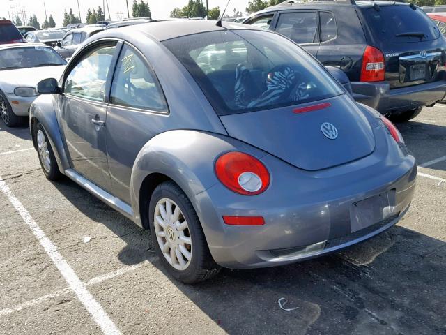 3VWRG31C16M416235 - 2006 VOLKSWAGEN NEW BEETLE GRAY photo 3