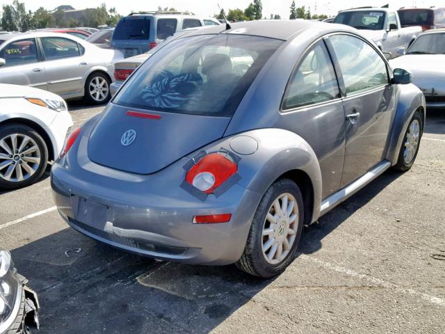 3VWRG31C16M416235 - 2006 VOLKSWAGEN NEW BEETLE GRAY photo 4