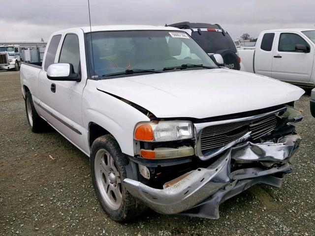 2GTEC19T921229915 - 2002 GMC NEW SIERRA WHITE photo 1