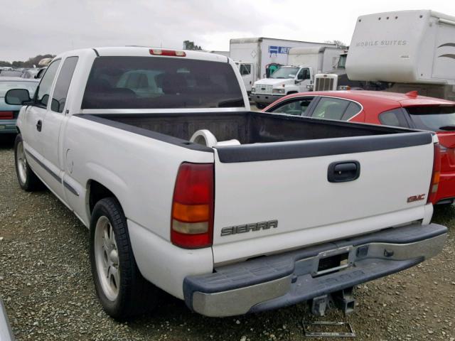 2GTEC19T921229915 - 2002 GMC NEW SIERRA WHITE photo 3