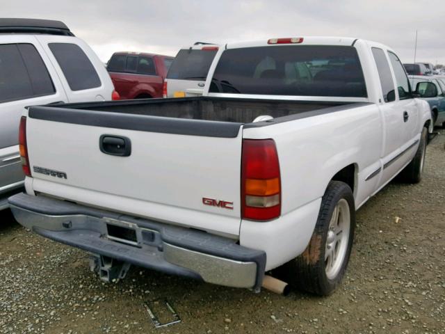 2GTEC19T921229915 - 2002 GMC NEW SIERRA WHITE photo 4