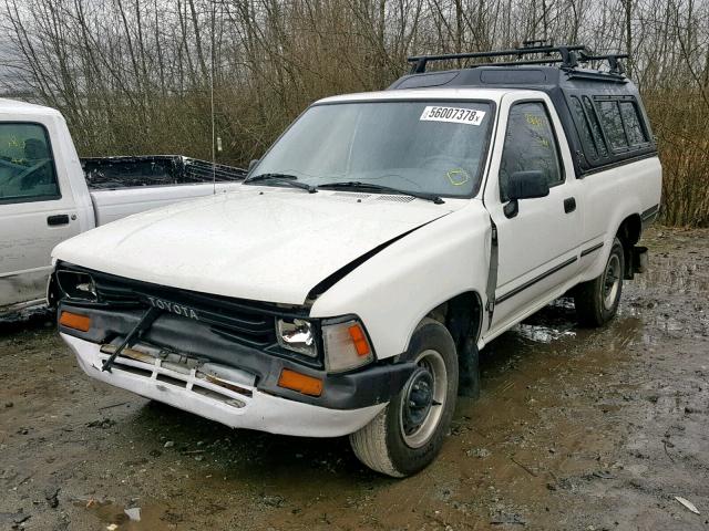 JT4RN81A0M5120081 - 1991 TOYOTA PICKUP 1/2 WHITE photo 2