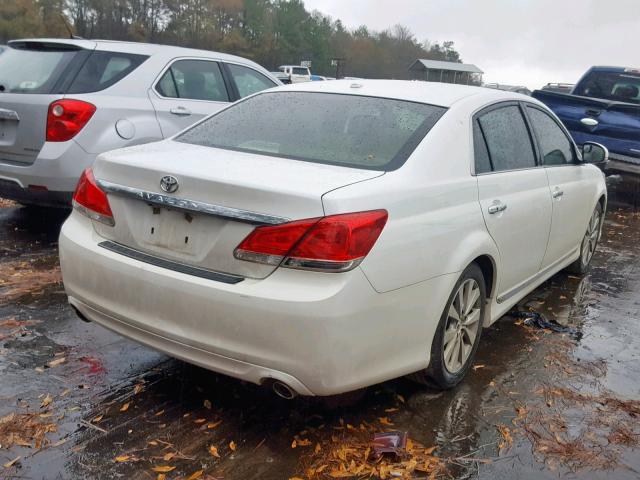 4T1BK3DB4CU470931 - 2012 TOYOTA AVALON BAS Ақ фото 4