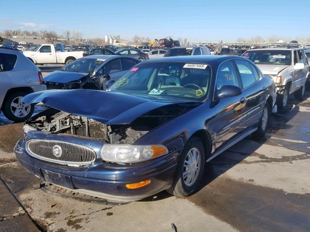 1G4HR54K34U112075 - 2004 BUICK LESABRE LI BLUE photo 2