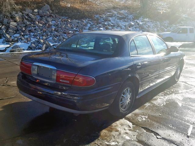 1G4HR54K34U112075 - 2004 BUICK LESABRE LI BLUE photo 4