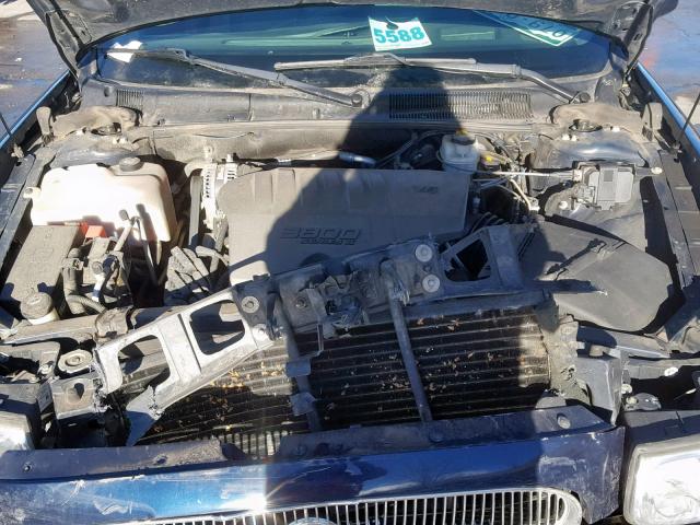 1G4HR54K34U112075 - 2004 BUICK LESABRE LI BLUE photo 7