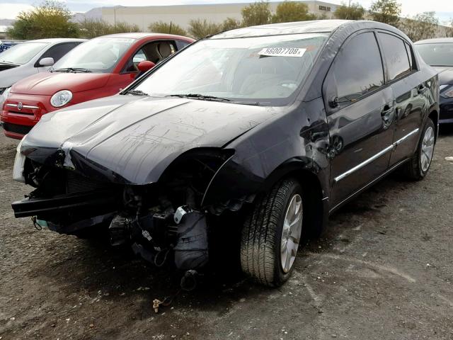 3N1AB6AP7AL618193 - 2010 NISSAN SENTRA 2.0 BLACK photo 2