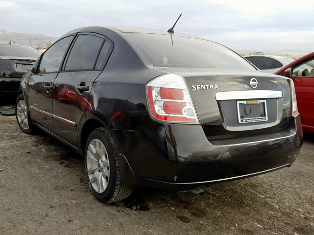 3N1AB6AP7AL618193 - 2010 NISSAN SENTRA 2.0 BLACK photo 3