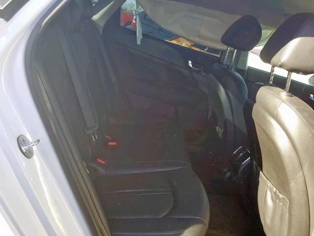 5XXGU4L37JG209686 - 2018 KIA OPTIMA EX WHITE photo 6