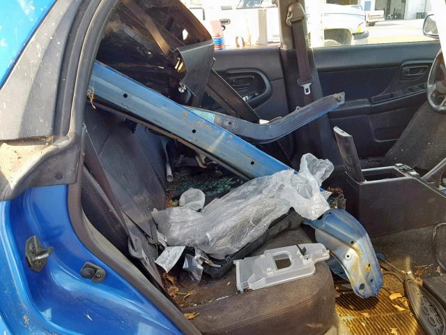 JF1GG29692G806108 - 2002 SUBARU IMPREZA WR BLUE photo 6