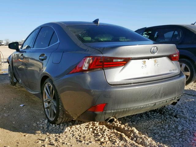 JTHBE1D27E5003269 - 2014 LEXUS IS 350 GRAY photo 3