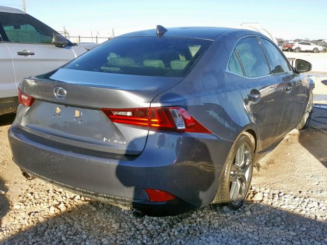 JTHBE1D27E5003269 - 2014 LEXUS IS 350 GRAY photo 4