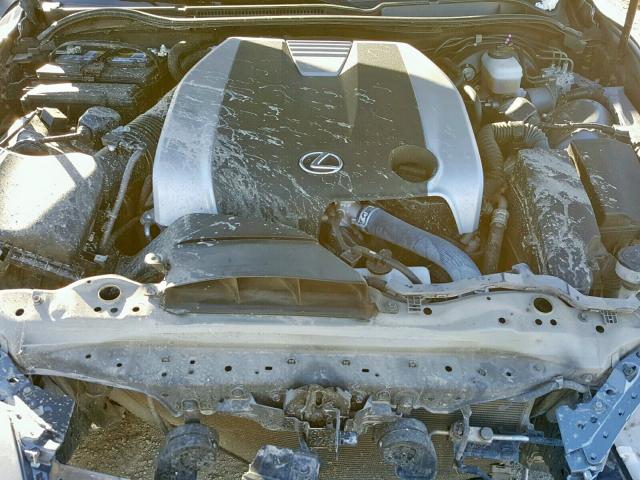 JTHBE1D27E5003269 - 2014 LEXUS IS 350 GRAY photo 7