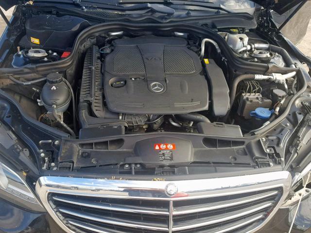 WDDHF5KB6EA819521 - 2014 MERCEDES-BENZ E 350 BLACK photo 7