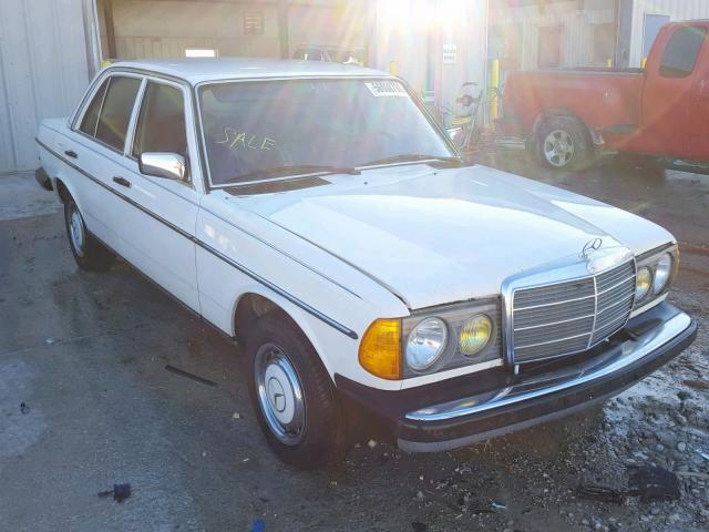 WDBAB23A9CB338602 - 1982 MERCEDES-BENZ 240 D WHITE photo 1