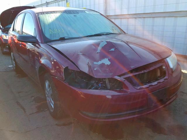 1G8AJ55F36Z116481 - 2006 SATURN ION LEVEL RED photo 1