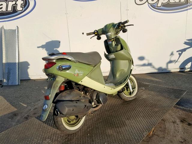 RFVPAC90XG1003353 - 2016 GENUINE SCOOTER CO. BUDDY 170I GREEN photo 4