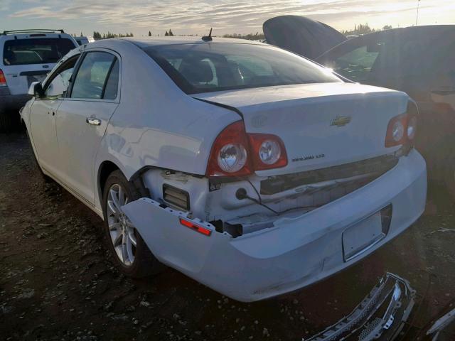 1G1ZE5E78BF376014 - 2011 CHEVROLET MALIBU LTZ თეთრი ფოტო 3