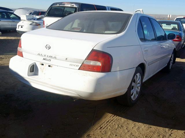 1N4DL01D61C122667 - 2001 NISSAN ALTIMA XE WHITE photo 4