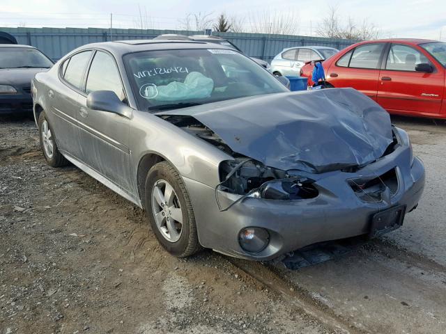 2G2WP552381126421 - 2008 PONTIAC GRAND PRIX GRAY photo 1