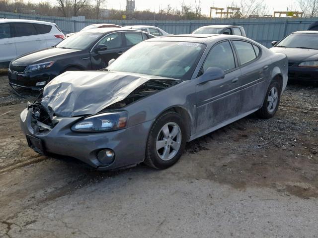 2G2WP552381126421 - 2008 PONTIAC GRAND PRIX GRAY photo 2