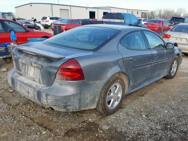 2G2WP552381126421 - 2008 PONTIAC GRAND PRIX GRAY photo 4