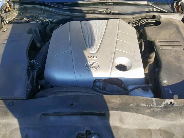 JTHCE96S480016062 - 2008 LEXUS GS 350 SILVER photo 7